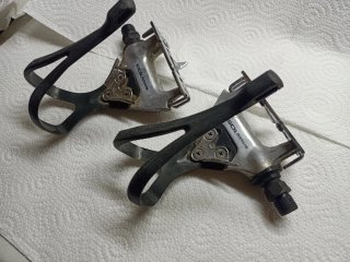 Pedales bicicleta carretera Shimano 105