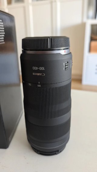 Objetivo Canon RF 100-400mm F5.6-8 IS USM (NUEVO)