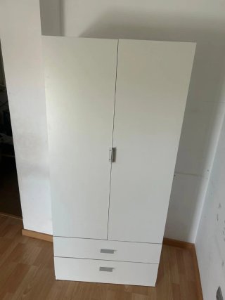 Armario blanco madera poco uso