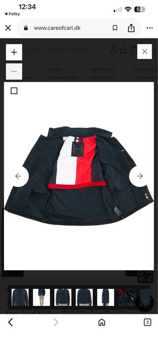 Chaqueta Tommy Hilfiger Hombre Azul