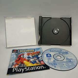 Digimon Rumble Arena PS1 Scatola Danneggiata