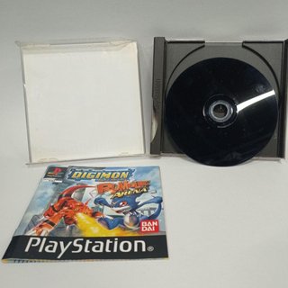Digimon Rumble Arena PS1 Scatola Danneggiata
