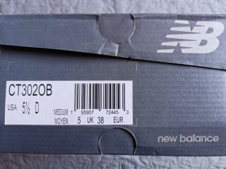 Zapatillas New Balance CT302 blancas talla 38