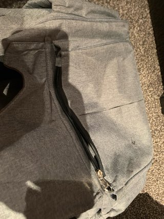 Bolsa para cochecito de bebé gris