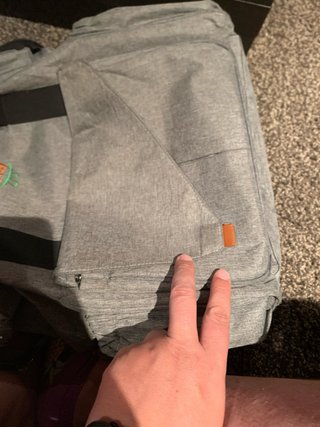 Bolsa para cochecito de bebé gris