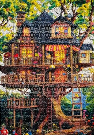 Puzzle Casita Árbol 1000 Piezas