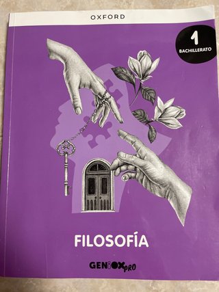 Filosofía 1º Bachillerato. Libro del estudiante...