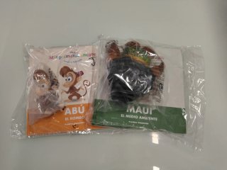 Pack Jorge Disney Abu y Maui
