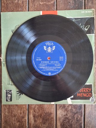 Vinilo Hubert Rostaing al clarinete HS 8309