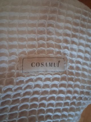 Vestidura capazo de algodón. Marca Cosamui