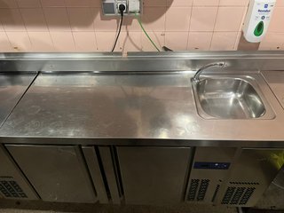 Frigorífico 2 puertas + Fregadero