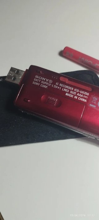 Grabadora Voz Sony IC Recorder 2GB MP3