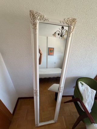 Espejo Jysk Nordborg 40x160cm Blanco