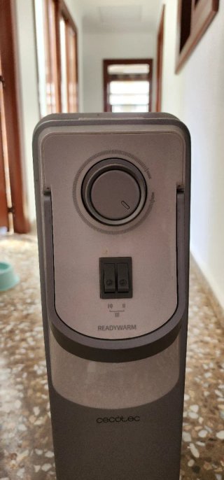 Cecotec Radiador Aceite Gris/Blanco