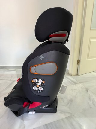 Silla Coche GB Everna Fix Gr 1-2-3 Negra