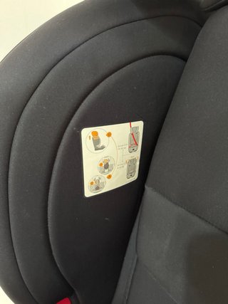 Silla Coche GB Everna Fix Gr 1-2-3 Negra