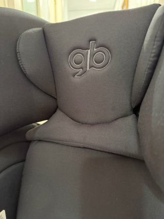 Silla Coche GB Everna Fix Gr 1-2-3 Negra