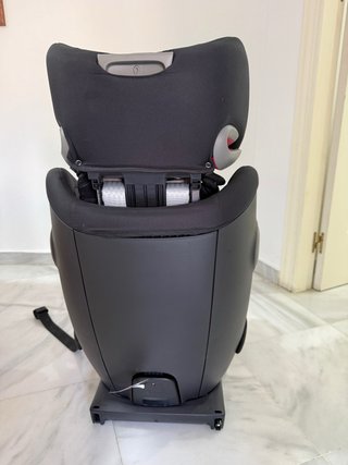 Silla Coche GB Everna Fix Gr 1-2-3 Negra
