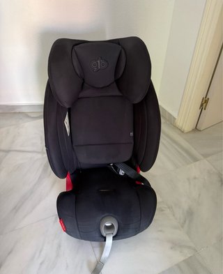 Silla Coche GB Everna Fix Gr 1-2-3 Negra
