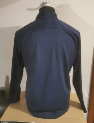 Maglia allenamento Nike uomo maglietta blu felpa