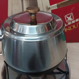 Servizio Fonduta Alessi Vintage
