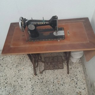 Máquina de coser Singer antigua
