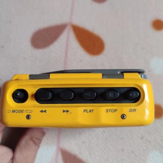 Walkman Sony WM-SX34 Amarillo/Gris