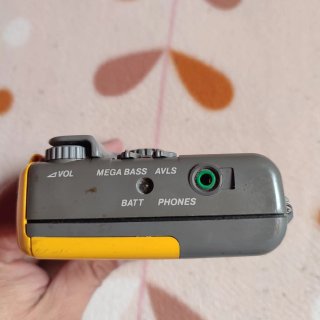 Walkman Sony WM-SX34 Amarillo/Gris