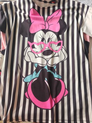 Lote 3 Camisetas Disney Minnie Mouse Algunos despe