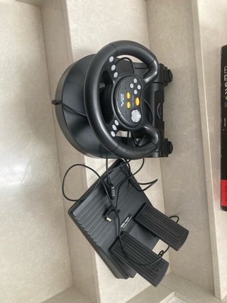 Volante y Pedales VE para PS/PS2