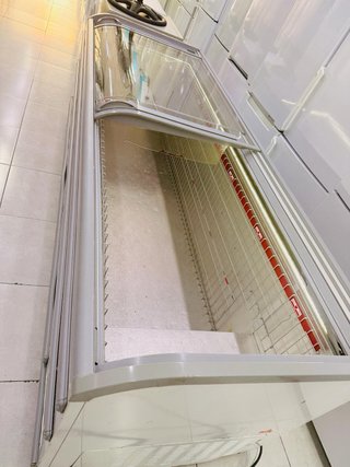 Congelador horizontal cristal
