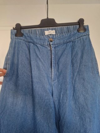 Vaqueros Mango Pierna Ancha Talla L