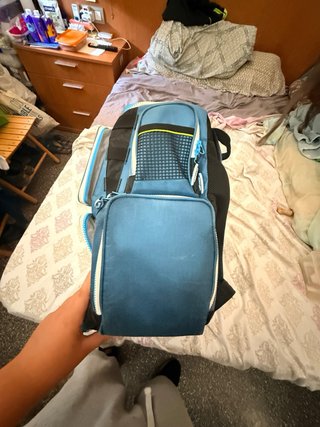 Mochila Vercelli Azul/Gris Nueva