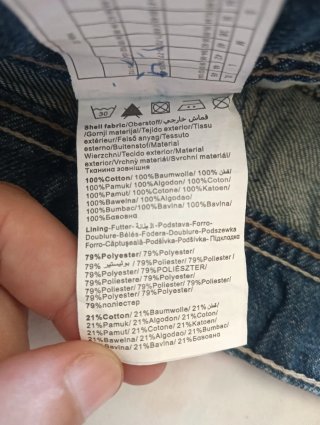 Pantalones cortos vaqueros