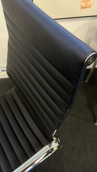 Silla Ergonómica Giratoria Negra