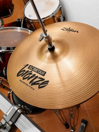 Batería Pearl Session Custom Maple + Platos