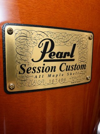 Batería Pearl Session Custom Maple + Platos