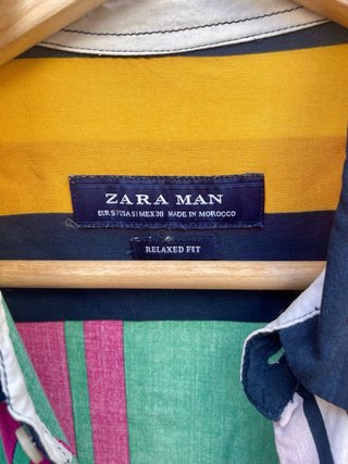 Camisa estampada de Zara