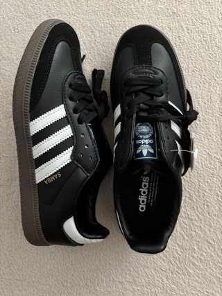 Zapatillas Adidas Samba Negras Blancas