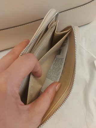 Borsa Guess Beige con Portafoglio