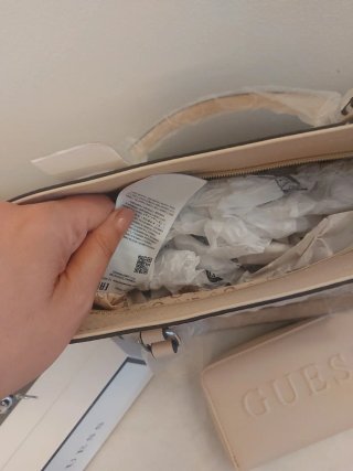 Borsa Guess Beige con Portafoglio