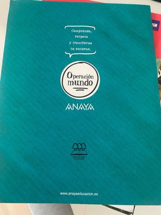 Lengua y Literatura, 4 ESO, Operación mundo