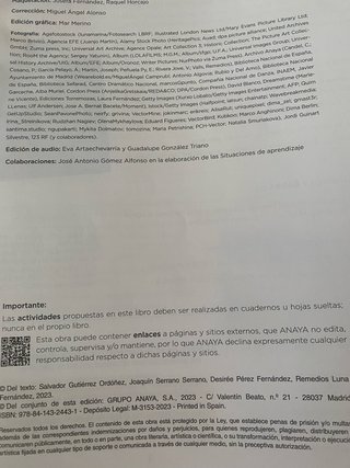 Lengua y Literatura, 4 ESO, Operación mundo