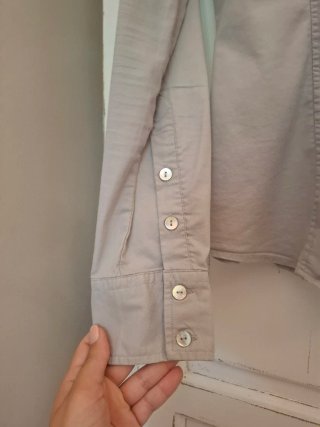 Camicia Benetton Grigia Donna