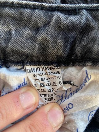 Jeans David Haward grigi uomo