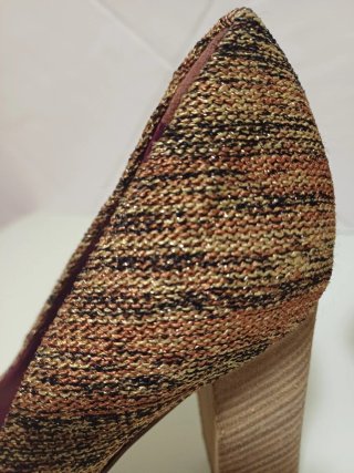 Zapatos Missoni Dorados y Naranja y Ocre