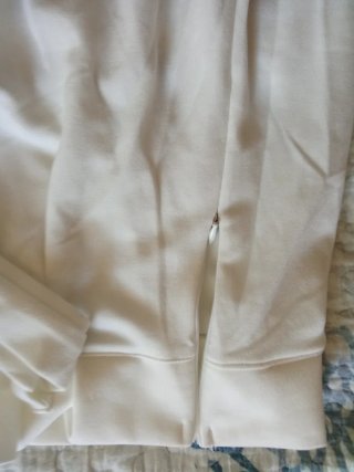 Pantalón vestir blanco alta calidad