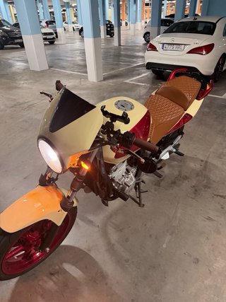 Honda CB500F 2007 Beige/Rojo