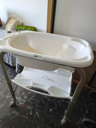 Bañera Cambiador Bebé Cam Poco Uso
