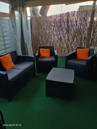 Salottino da giardino 4 posti